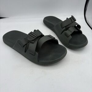 Chaco Sandals Mens Size 12 Chillos Z Strap Green Slides Outdoors Hike